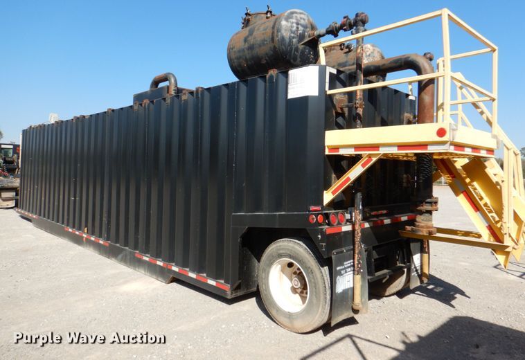 image for item DJ1762 2013 Wichita 500BBL flowback gas buster frac tank trailer