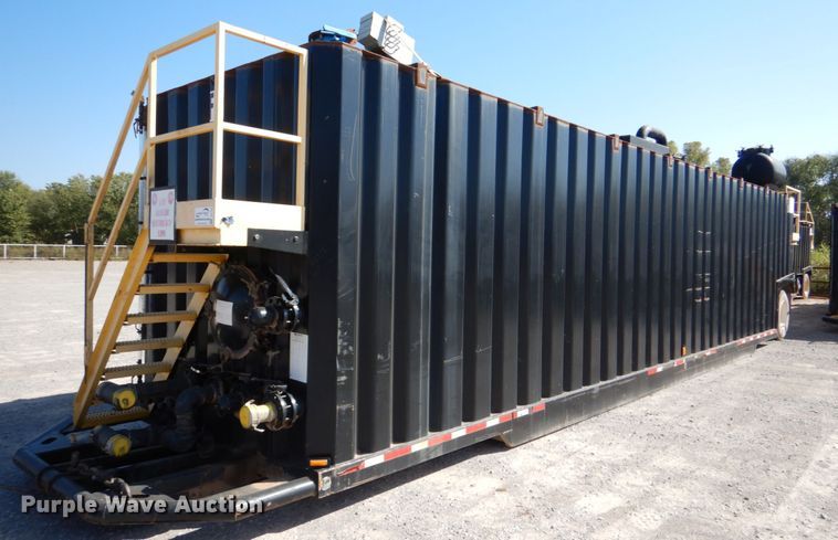 image for item DJ1763 2013 Wichita 500BBL flowback gas buster frac tank trailer