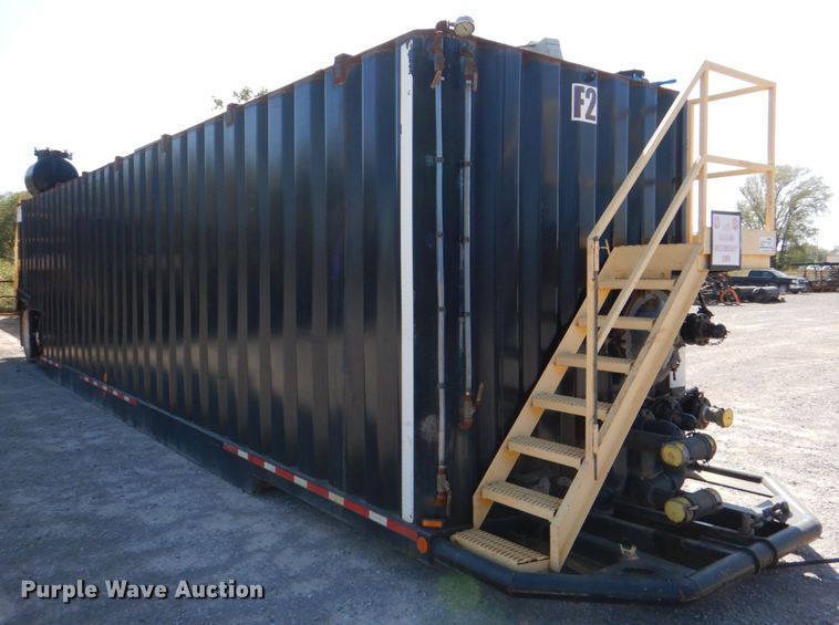 image for item DJ1763 2013 Wichita 500BBL flowback gas buster frac tank trailer