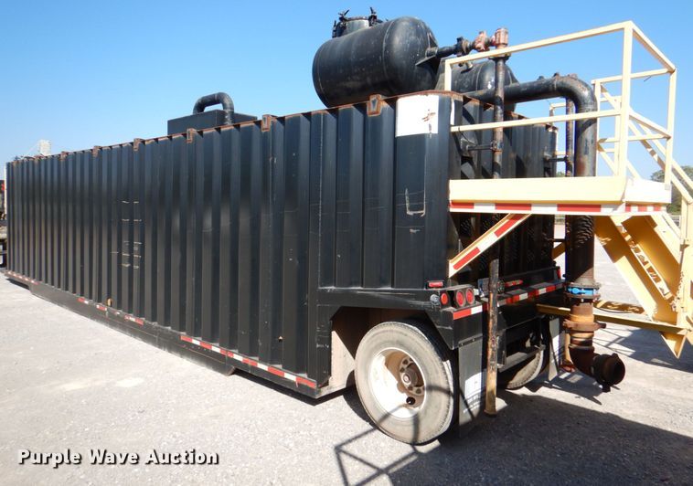 image for item DJ1763 2013 Wichita 500BBL flowback gas buster frac tank trailer