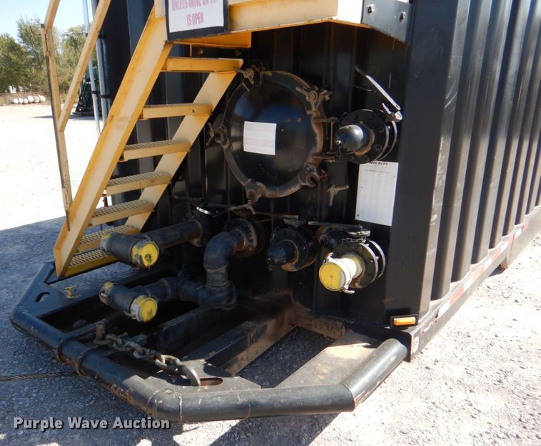 image for item DJ1763 2013 Wichita 500BBL flowback gas buster frac tank trailer