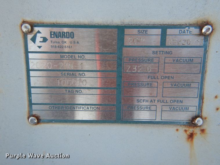 image for item DJ1763 2013 Wichita 500BBL flowback gas buster frac tank trailer