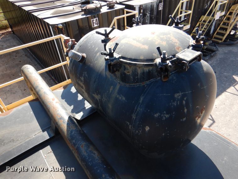 image for item DJ1763 2013 Wichita 500BBL flowback gas buster frac tank trailer