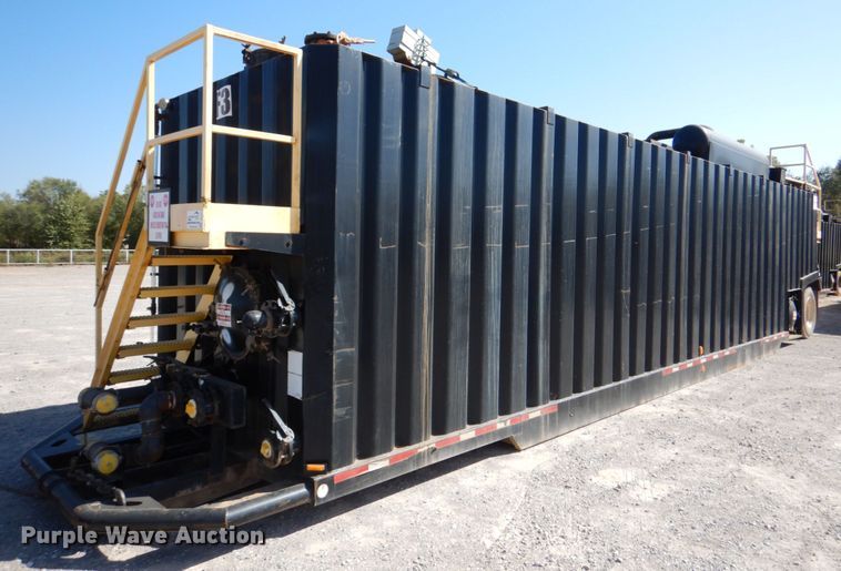 image for item DJ1764 2011 Wichita 500BBL flowback gas buster frac tank trailer