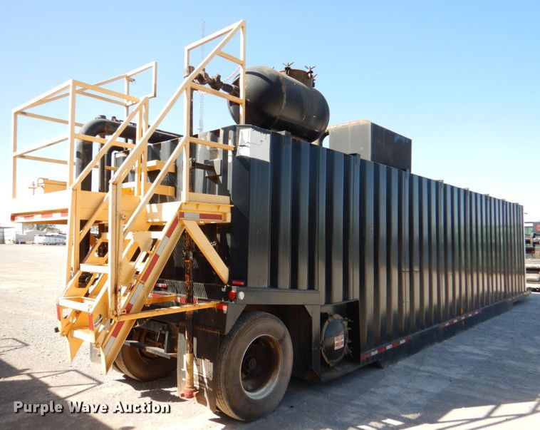 image for item DJ1764 2011 Wichita 500BBL flowback gas buster frac tank trailer