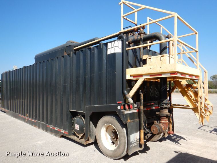 image for item DJ1764 2011 Wichita 500BBL flowback gas buster frac tank trailer