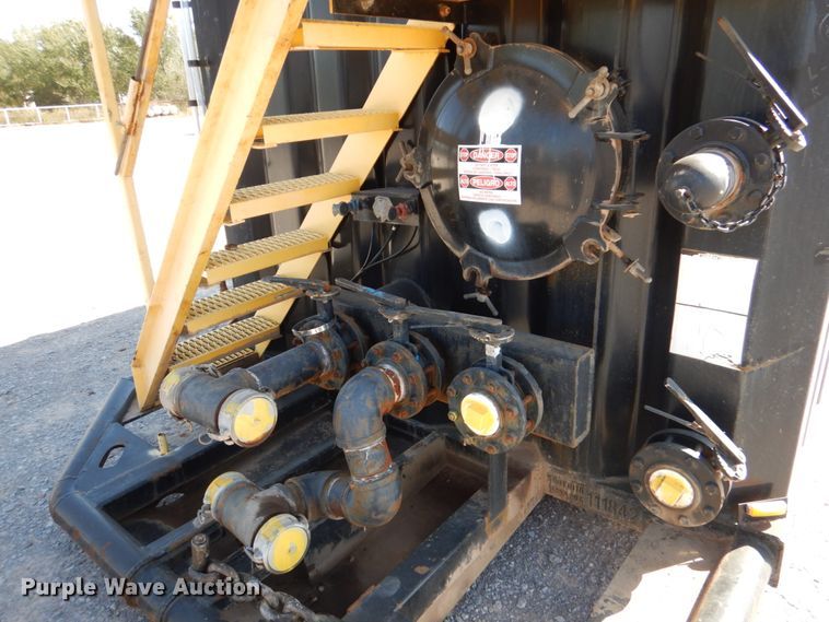 image for item DJ1764 2011 Wichita 500BBL flowback gas buster frac tank trailer