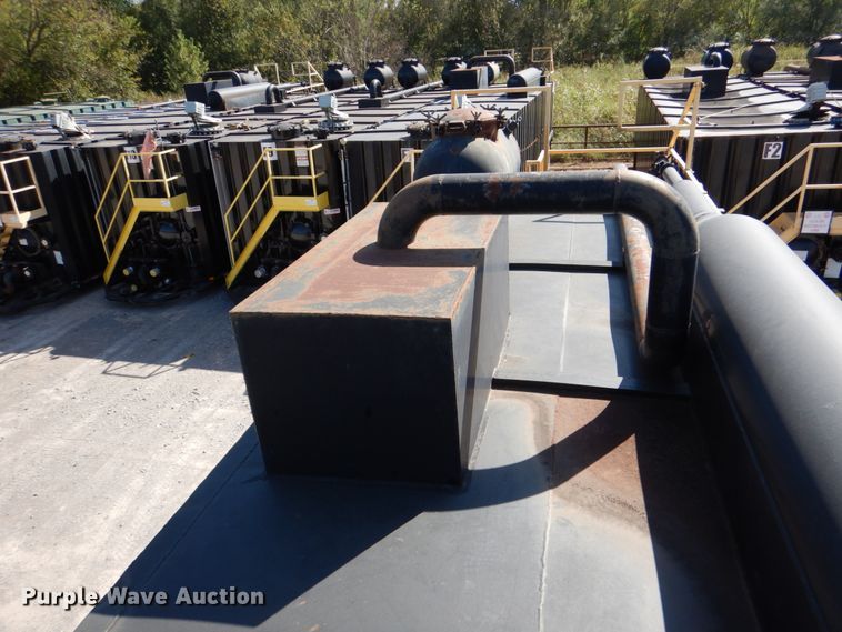 image for item DJ1764 2011 Wichita 500BBL flowback gas buster frac tank trailer