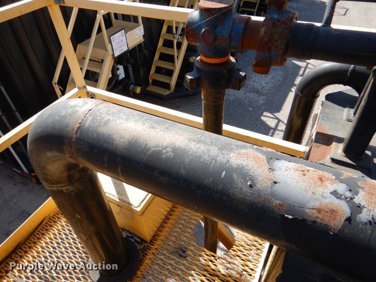 image for item DJ1764 2011 Wichita 500BBL flowback gas buster frac tank trailer