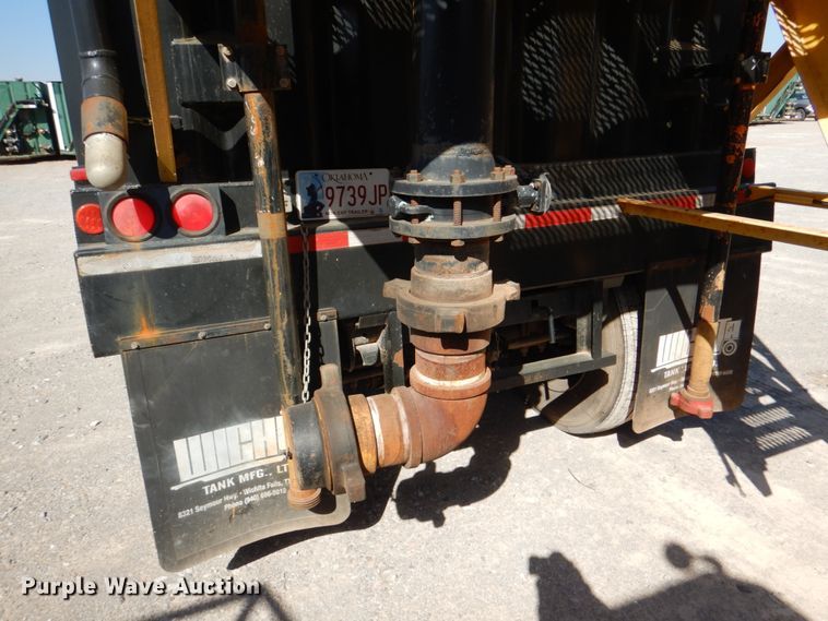 image for item DJ1764 2011 Wichita 500BBL flowback gas buster frac tank trailer