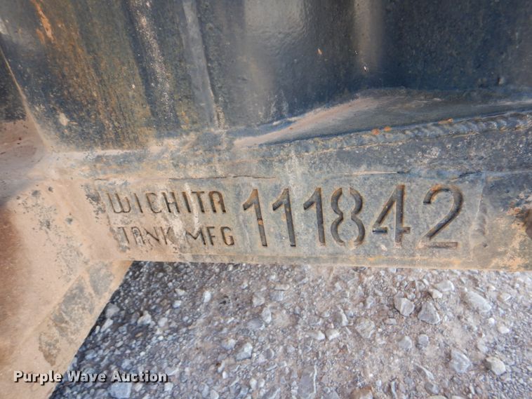 image for item DJ1764 2011 Wichita 500BBL flowback gas buster frac tank trailer