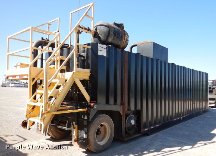 image for item DJ1765 2011 Wichita 500BBL flowback gas buster frac tank trailer