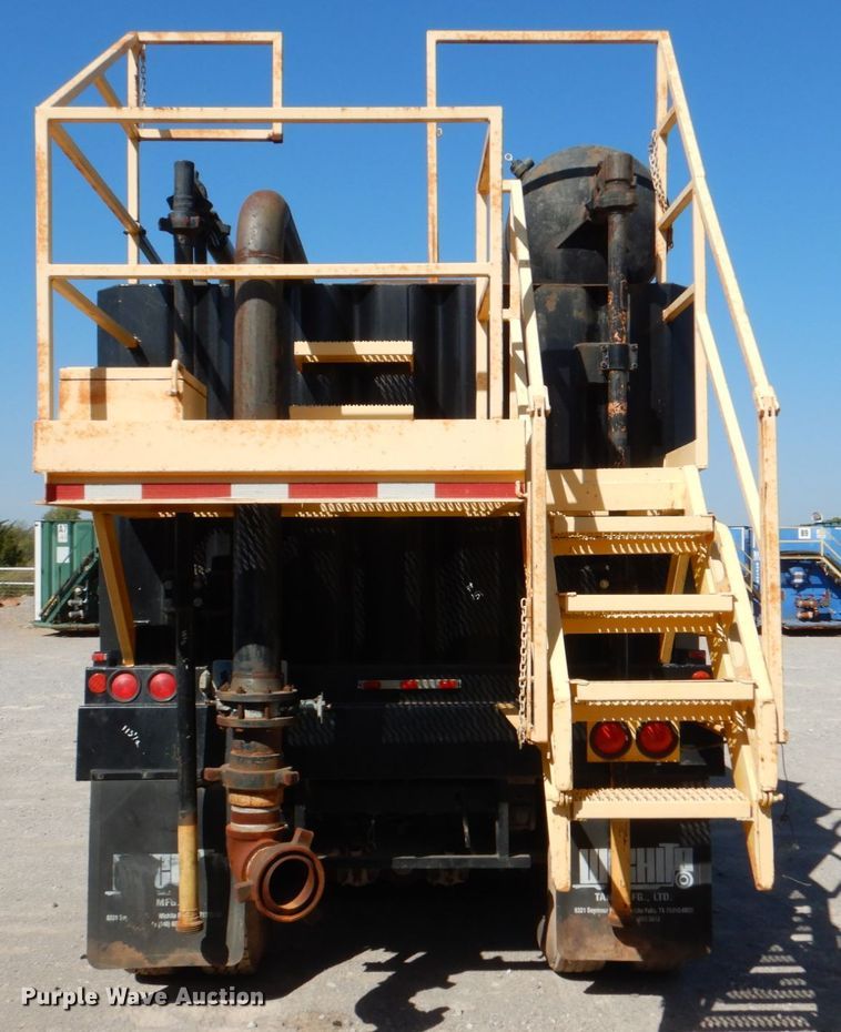 image for item DJ1765 2011 Wichita 500BBL flowback gas buster frac tank trailer