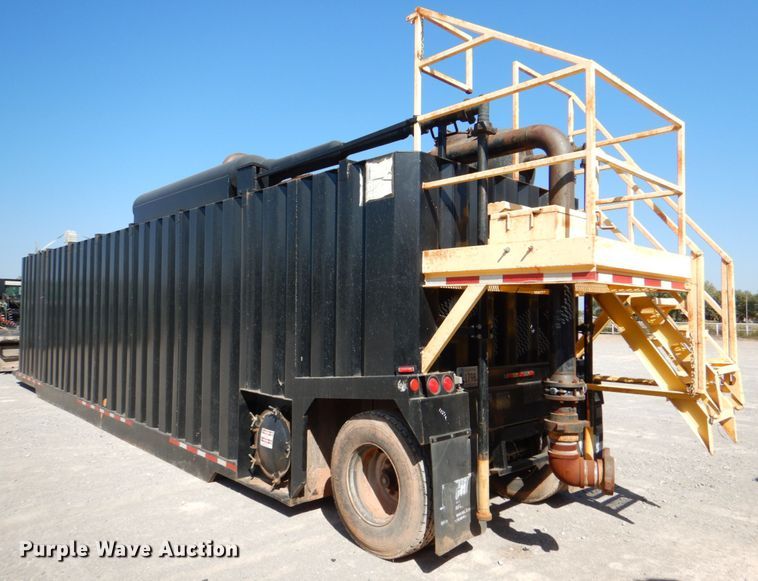 image for item DJ1765 2011 Wichita 500BBL flowback gas buster frac tank trailer