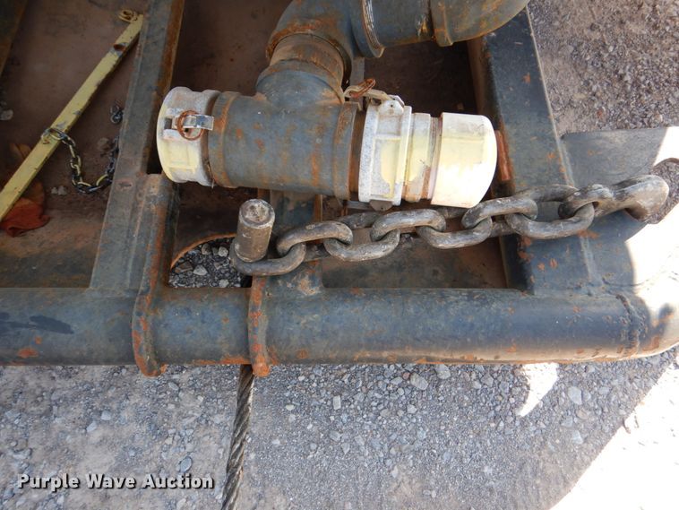 image for item DJ1765 2011 Wichita 500BBL flowback gas buster frac tank trailer