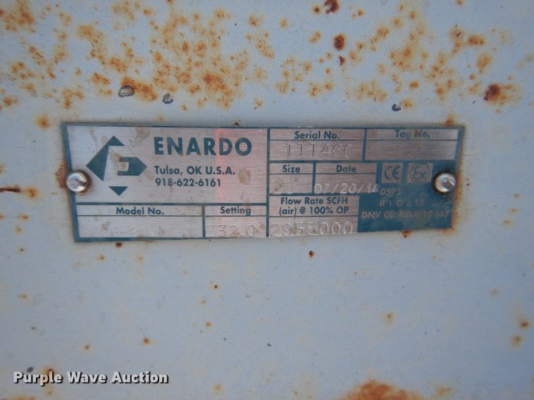 image for item DJ1765 2011 Wichita 500BBL flowback gas buster frac tank trailer