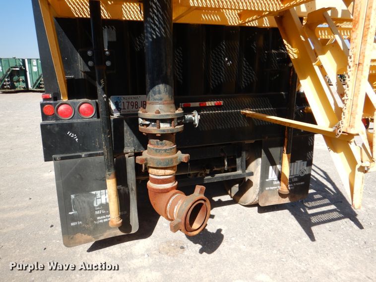 image for item DJ1765 2011 Wichita 500BBL flowback gas buster frac tank trailer