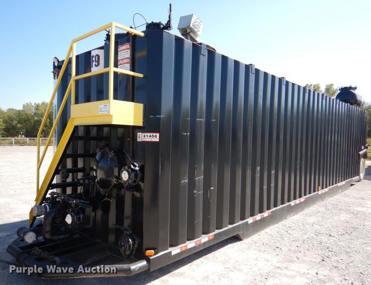 image for item DJ1766 2018 Dragon 500BBL flowback gas buster frac tank trailer