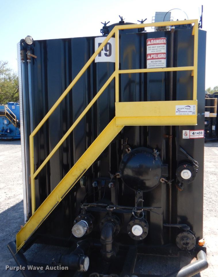 image for item DJ1766 2018 Dragon 500BBL flowback gas buster frac tank trailer