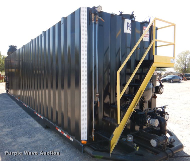 image for item DJ1766 2018 Dragon 500BBL flowback gas buster frac tank trailer