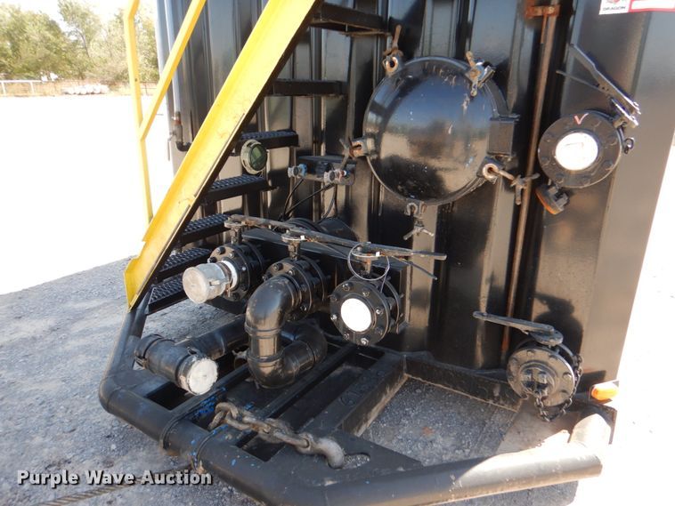 image for item DJ1766 2018 Dragon 500BBL flowback gas buster frac tank trailer