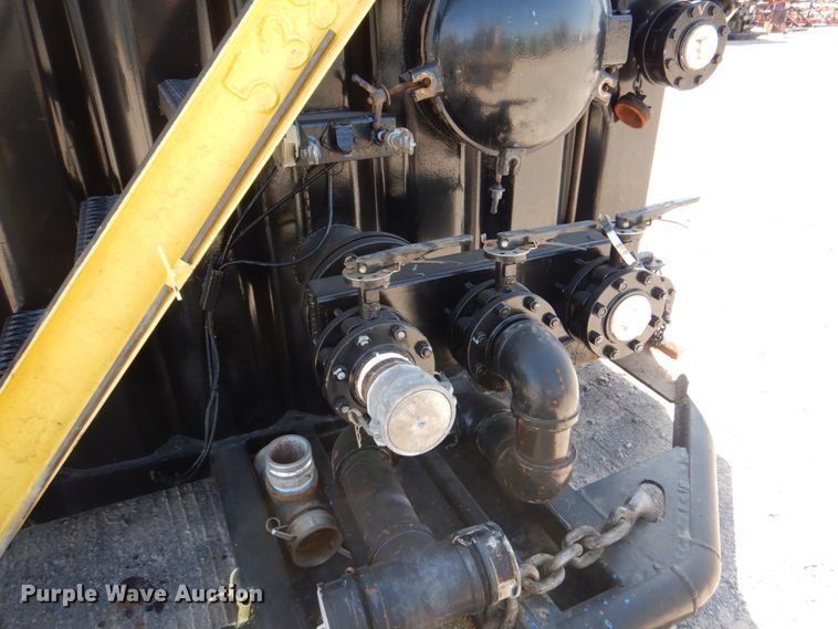 image for item DJ1766 2018 Dragon 500BBL flowback gas buster frac tank trailer