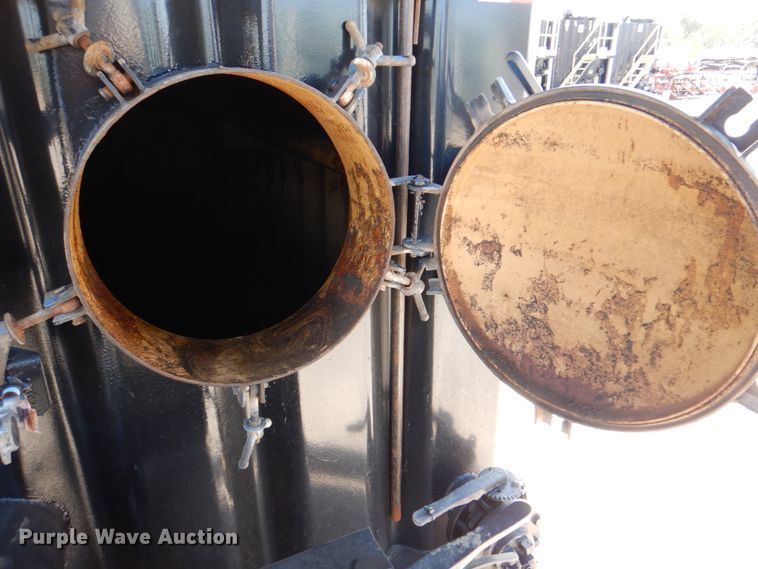 image for item DJ1766 2018 Dragon 500BBL flowback gas buster frac tank trailer