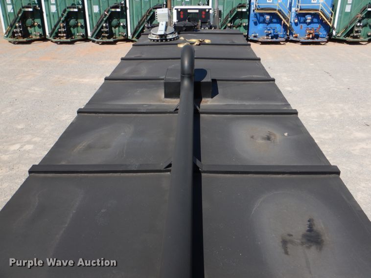 image for item DJ1766 2018 Dragon 500BBL flowback gas buster frac tank trailer