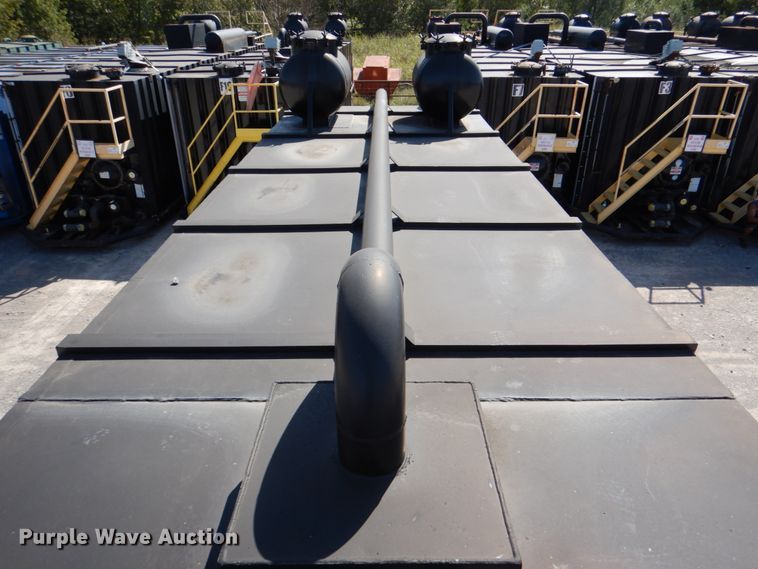 image for item DJ1766 2018 Dragon 500BBL flowback gas buster frac tank trailer