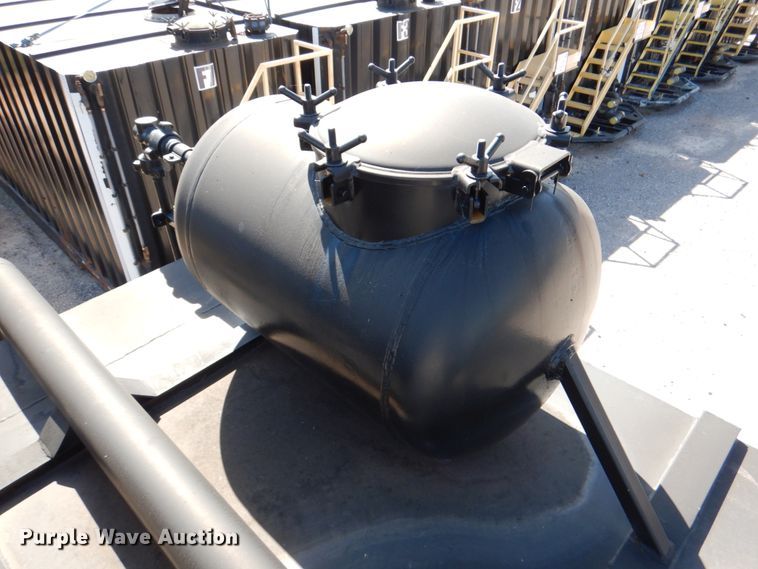 image for item DJ1766 2018 Dragon 500BBL flowback gas buster frac tank trailer