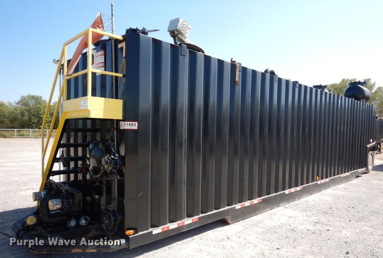 image for item DJ1767 2018 Dragon 500BBL flowback gas buster frac tank trailer