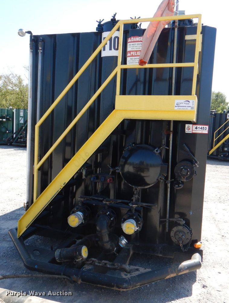 image for item DJ1767 2018 Dragon 500BBL flowback gas buster frac tank trailer