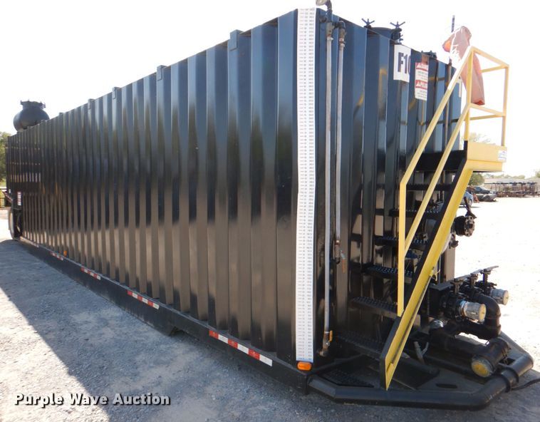 image for item DJ1767 2018 Dragon 500BBL flowback gas buster frac tank trailer