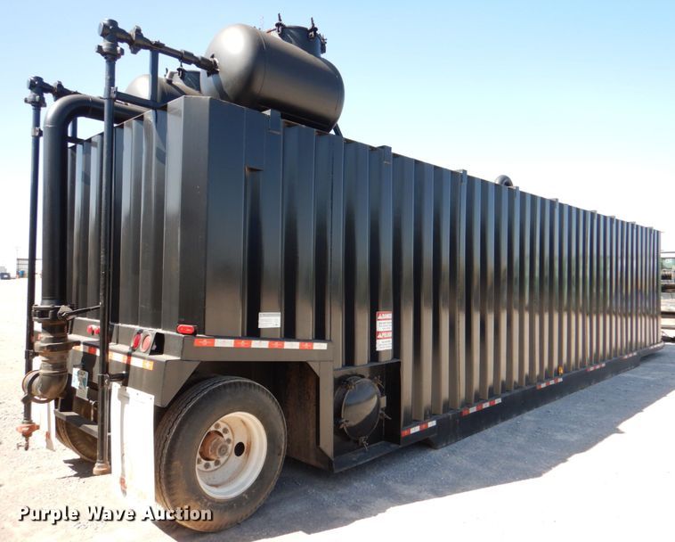 image for item DJ1767 2018 Dragon 500BBL flowback gas buster frac tank trailer