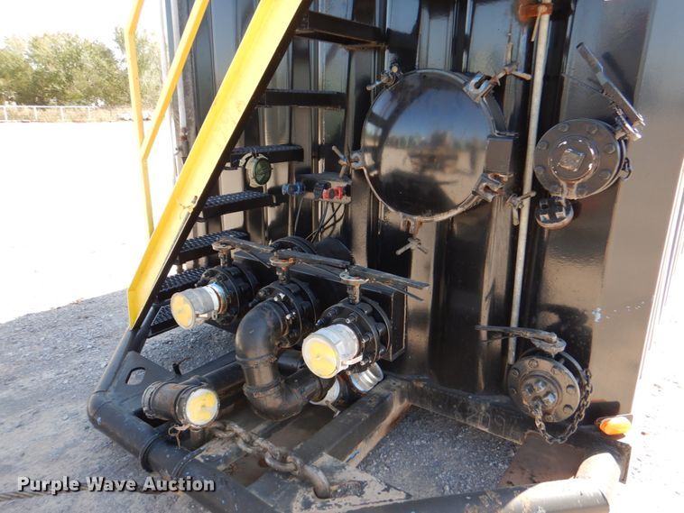 image for item DJ1767 2018 Dragon 500BBL flowback gas buster frac tank trailer