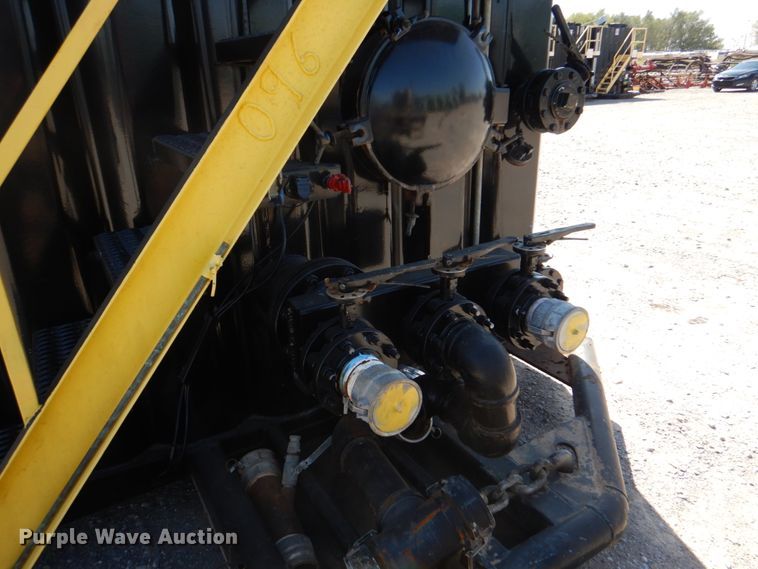 image for item DJ1767 2018 Dragon 500BBL flowback gas buster frac tank trailer