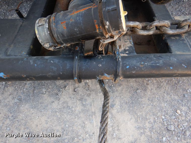 image for item DJ1767 2018 Dragon 500BBL flowback gas buster frac tank trailer