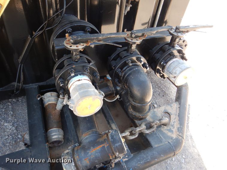 image for item DJ1767 2018 Dragon 500BBL flowback gas buster frac tank trailer