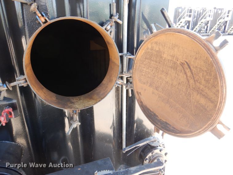 image for item DJ1767 2018 Dragon 500BBL flowback gas buster frac tank trailer