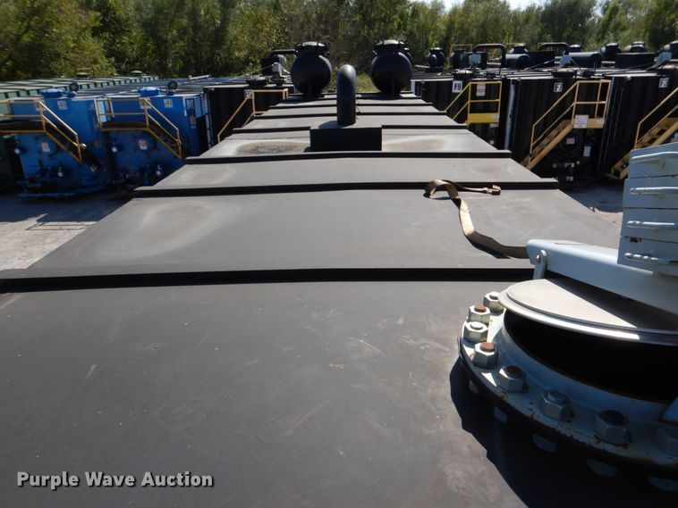 image for item DJ1767 2018 Dragon 500BBL flowback gas buster frac tank trailer