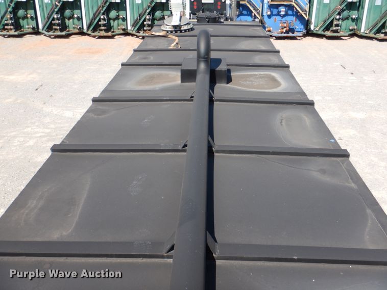 image for item DJ1767 2018 Dragon 500BBL flowback gas buster frac tank trailer