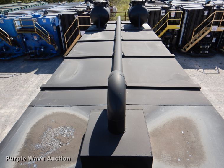 image for item DJ1767 2018 Dragon 500BBL flowback gas buster frac tank trailer