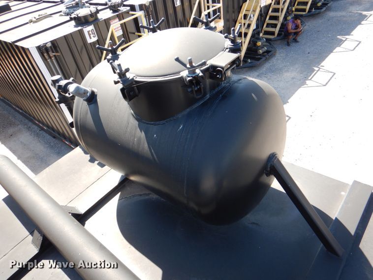 image for item DJ1767 2018 Dragon 500BBL flowback gas buster frac tank trailer