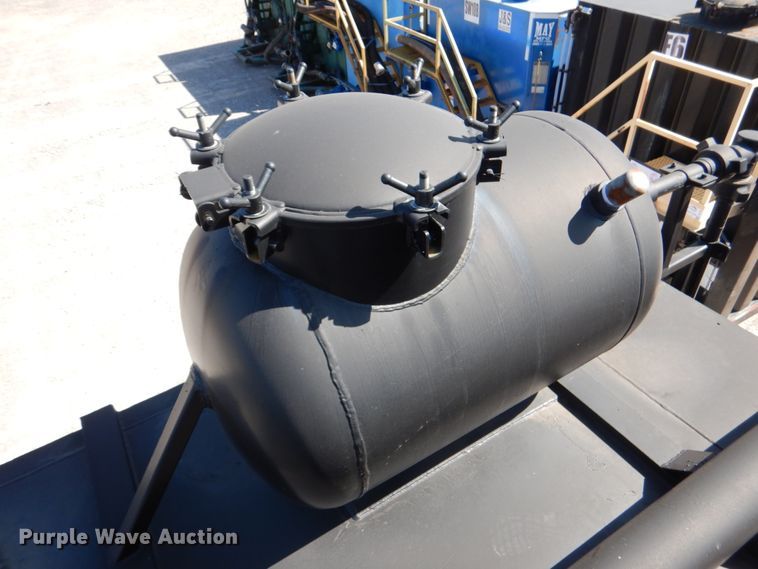 image for item DJ1767 2018 Dragon 500BBL flowback gas buster frac tank trailer