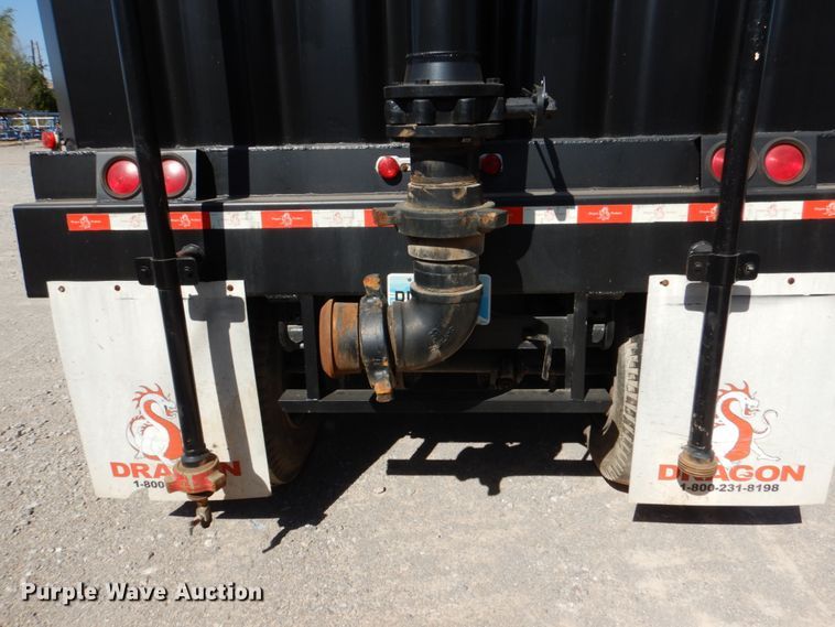 image for item DJ1767 2018 Dragon 500BBL flowback gas buster frac tank trailer