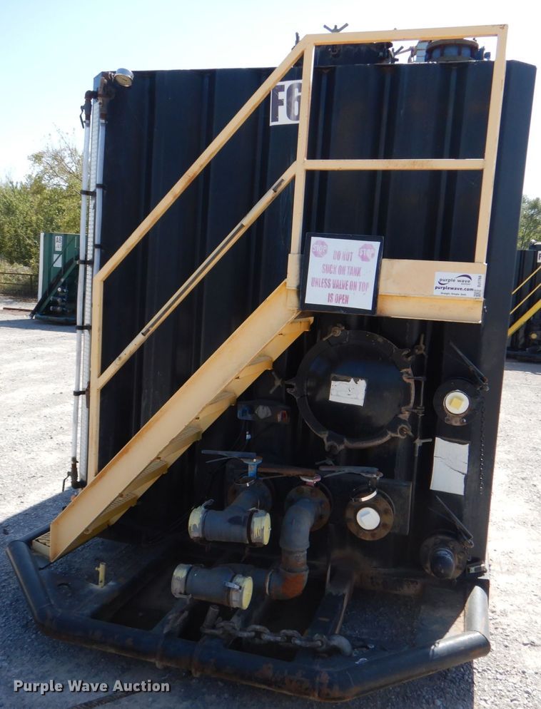 image for item DJ1768 2011 Wichita 500BBL flowback gas buster frac tank trailer