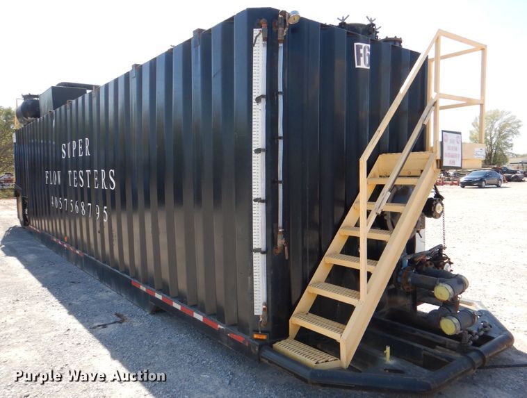 image for item DJ1768 2011 Wichita 500BBL flowback gas buster frac tank trailer