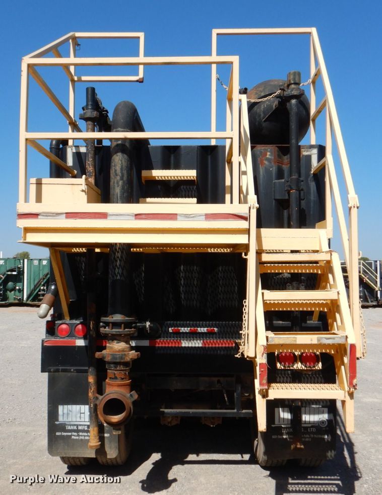 image for item DJ1768 2011 Wichita 500BBL flowback gas buster frac tank trailer