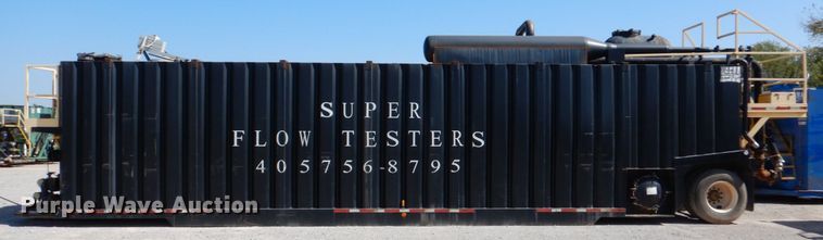 image for item DJ1768 2011 Wichita 500BBL flowback gas buster frac tank trailer