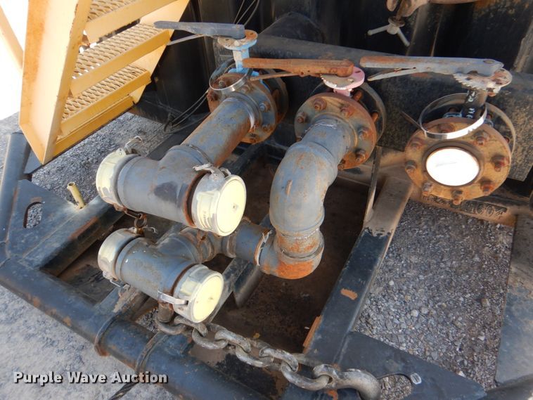 image for item DJ1768 2011 Wichita 500BBL flowback gas buster frac tank trailer